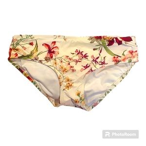 Floral Hipster Bikini Bottom